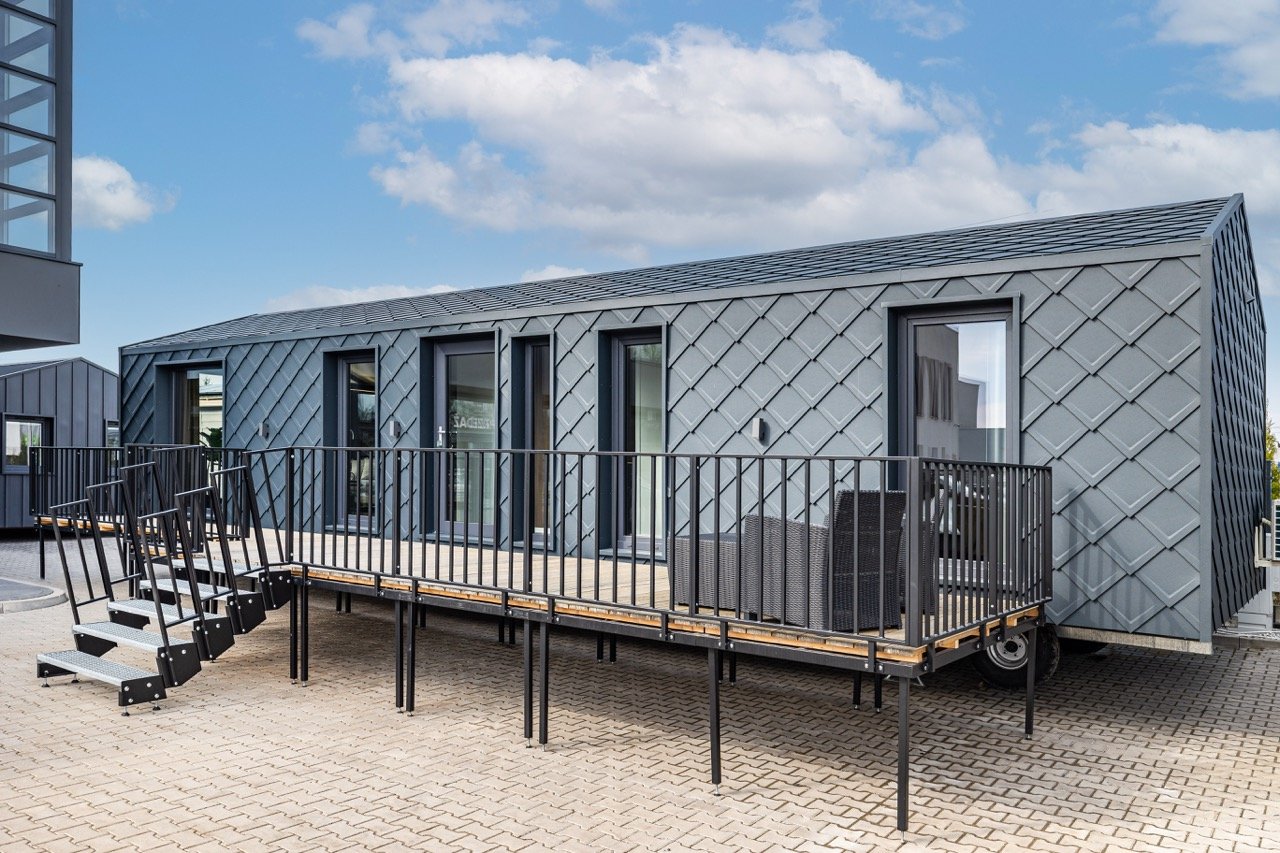 Modulhaus Silvermoon Außenansicht