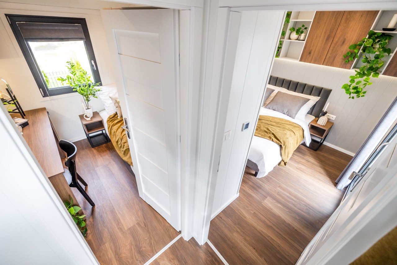 Modulhaus Silvermoon Tueransicht